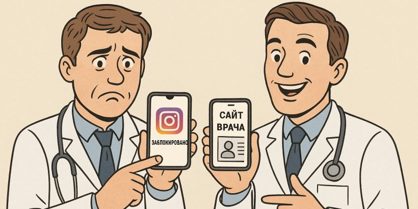 Как врачу продвигать себя без Instagram*: закон, штрафы и реальные альтернативы